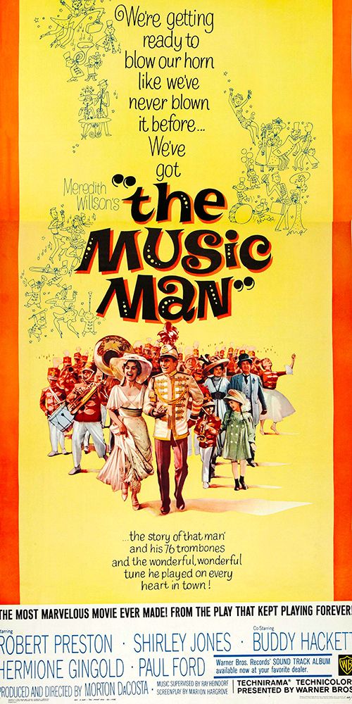 The Music Man-1962 art print by Vintage Hollywood Archive for $57.95 CAD
