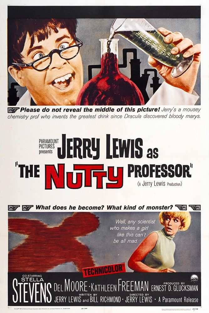 The Nutty Professor-1962 art print by Vintage Hollywood Archive for $57.95 CAD