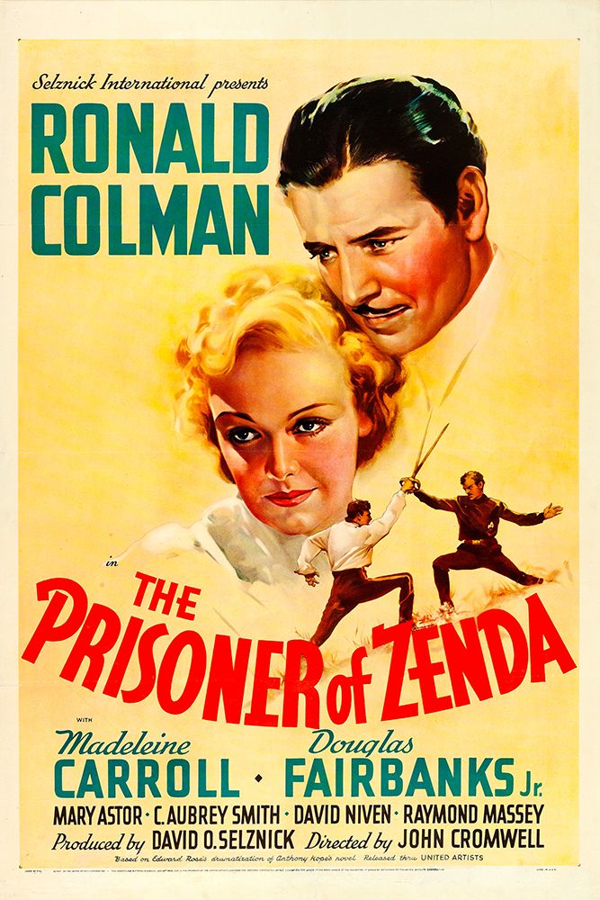 The Prisoner of Zenda-1937 art print by Vintage Hollywood Archive for $57.95 CAD