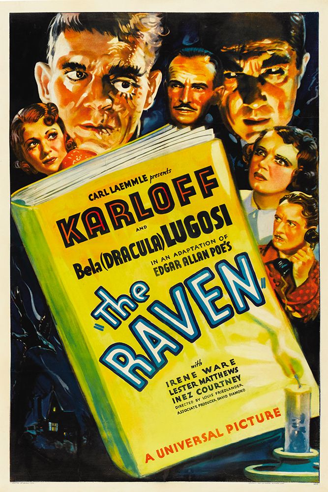 The Raven-1935 art print by Vintage Hollywood Archive for $57.95 CAD