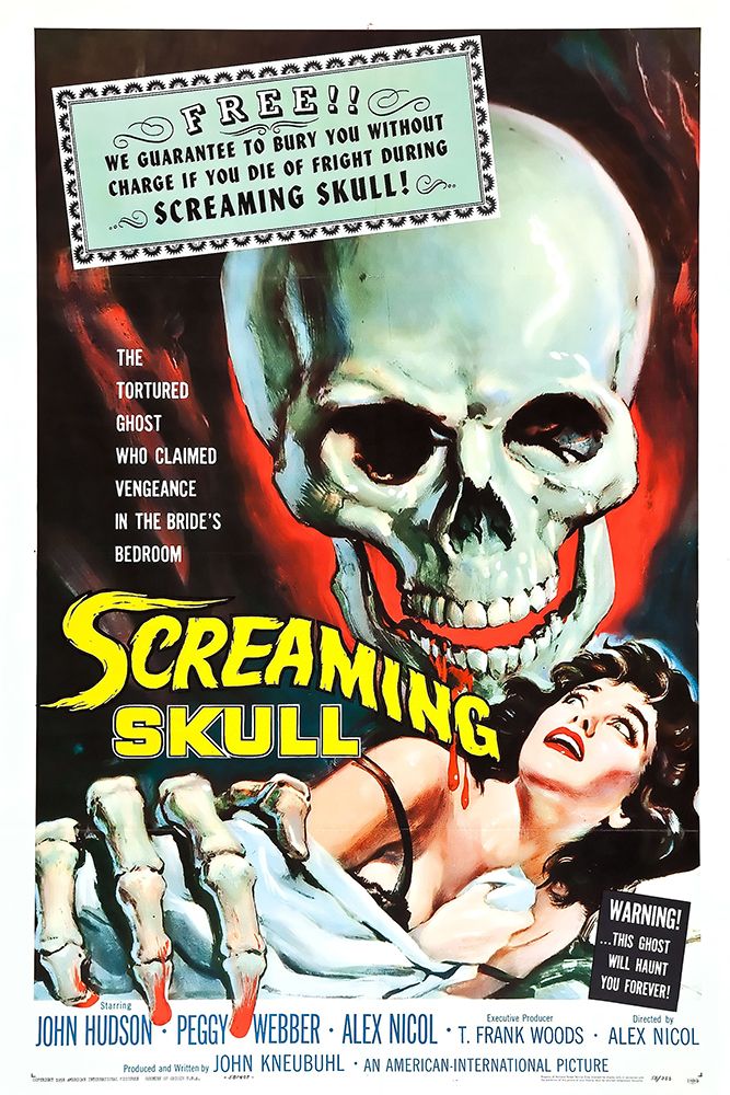 The Screaming Skull art print by Vintage Hollywood Archive for $57.95 CAD