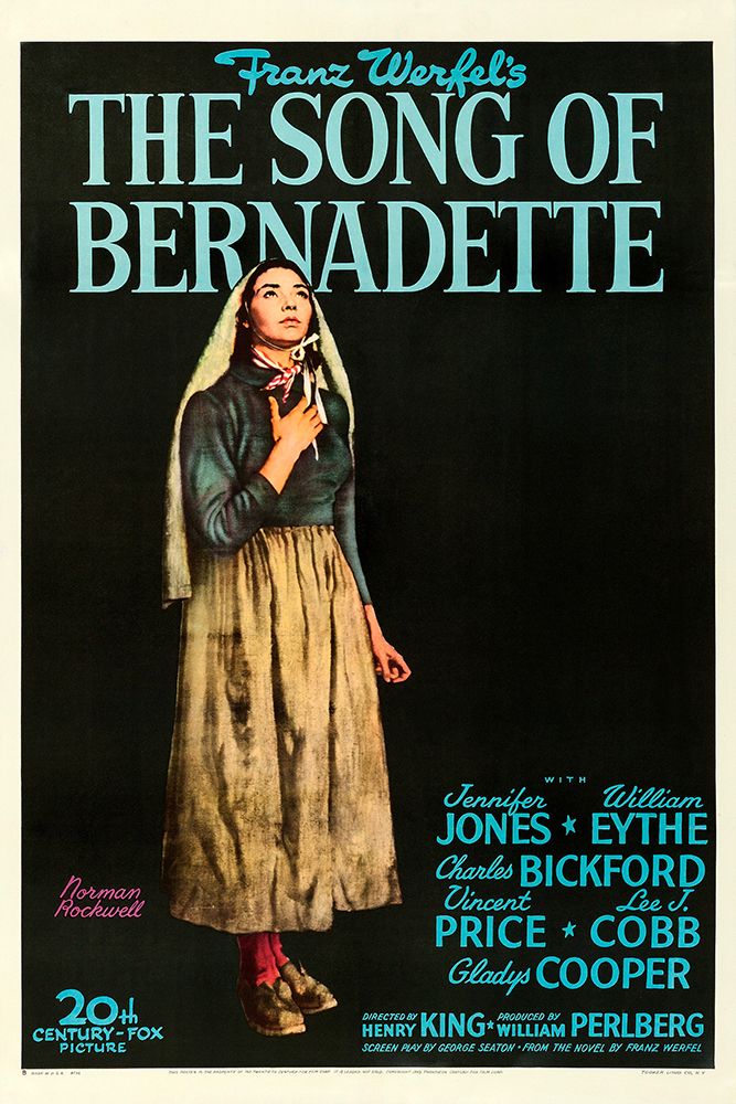 The Song of Bernadette-1946 art print by Vintage Hollywood Archive for $57.95 CAD