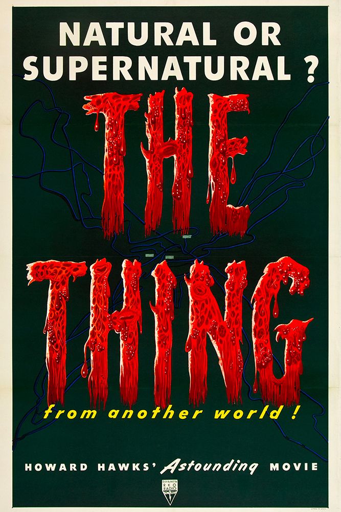 The Thing from Another World-1950 art print by Vintage Hollywood Archive for $57.95 CAD