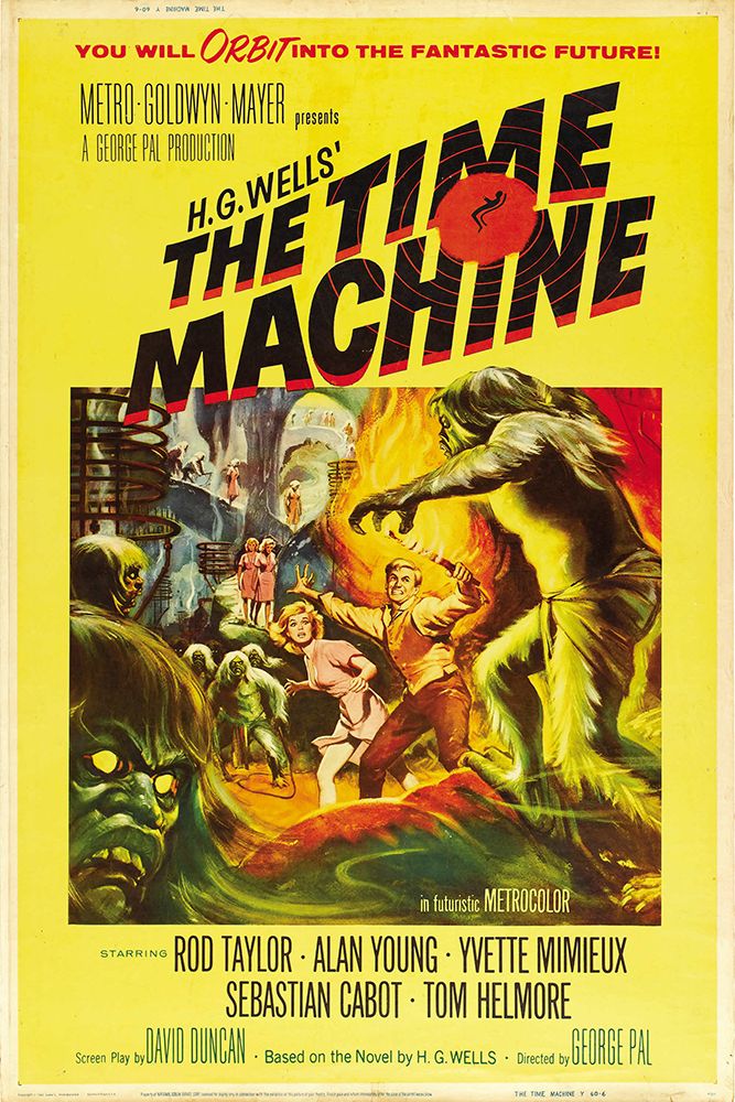 The Time Machine-1960 art print by Vintage Hollywood Archive for $57.95 CAD