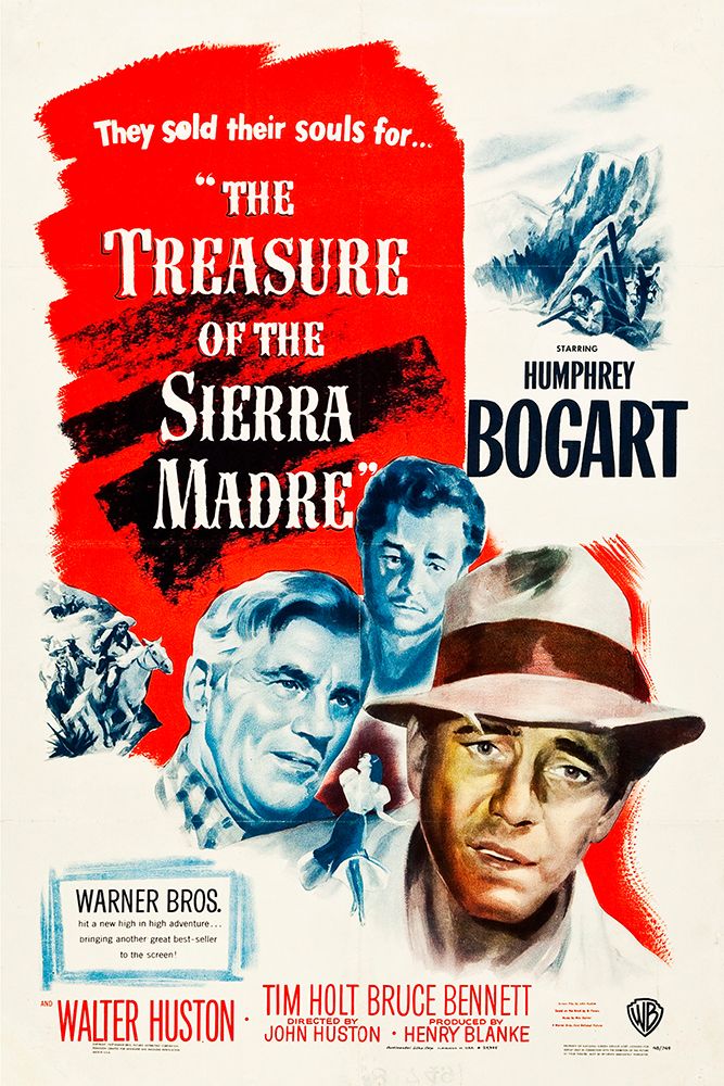 The Treasure of The Sierra Madre-1947 art print by Vintage Hollywood Archive for $57.95 CAD