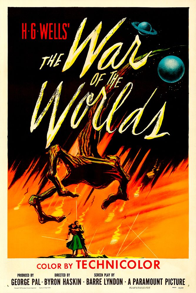 The War of the Worlds-1953 art print by Vintage Hollywood Archive for $57.95 CAD