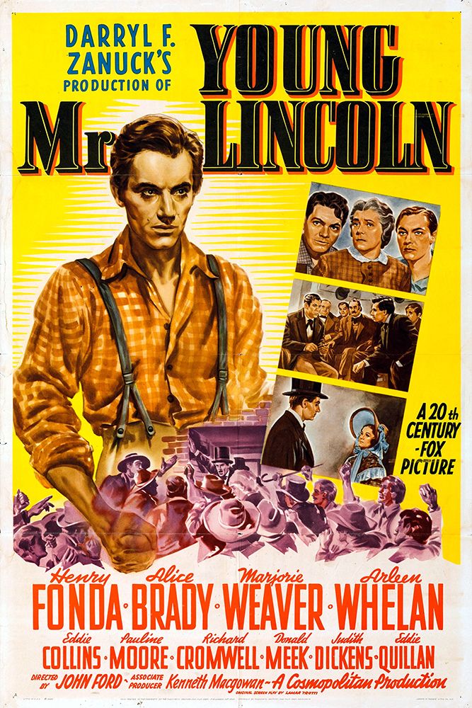 Young Mr. Lincoln-1939 art print by Vintage Hollywood Archive for $57.95 CAD