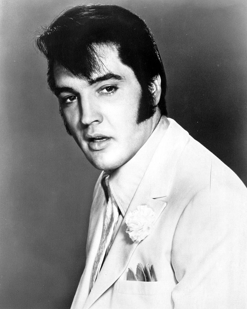 Elvis Presley-1968 art print by Vintage Music Archive for $57.95 CAD