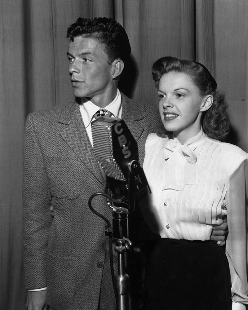 Frank Sinatra and Judy Garland-1944 art print by Vintage Music Archive for $57.95 CAD