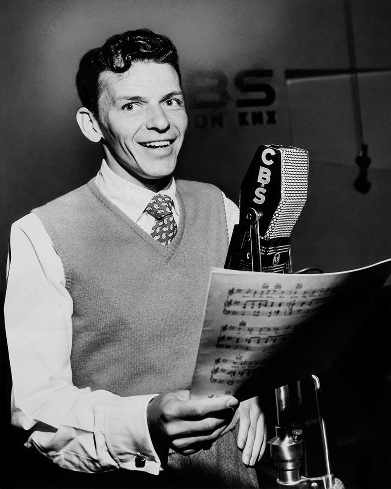 Frank Sinatra-1944 art print by Vintage Music Archive for $57.95 CAD