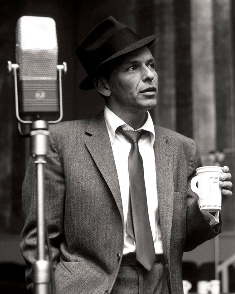 Frank Sinatra-1956 art print by Vintage Music Archive for $57.95 CAD