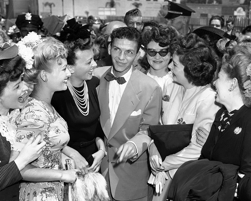 Frank Sinatra-1943 art print by Vintage Music Archive for $57.95 CAD