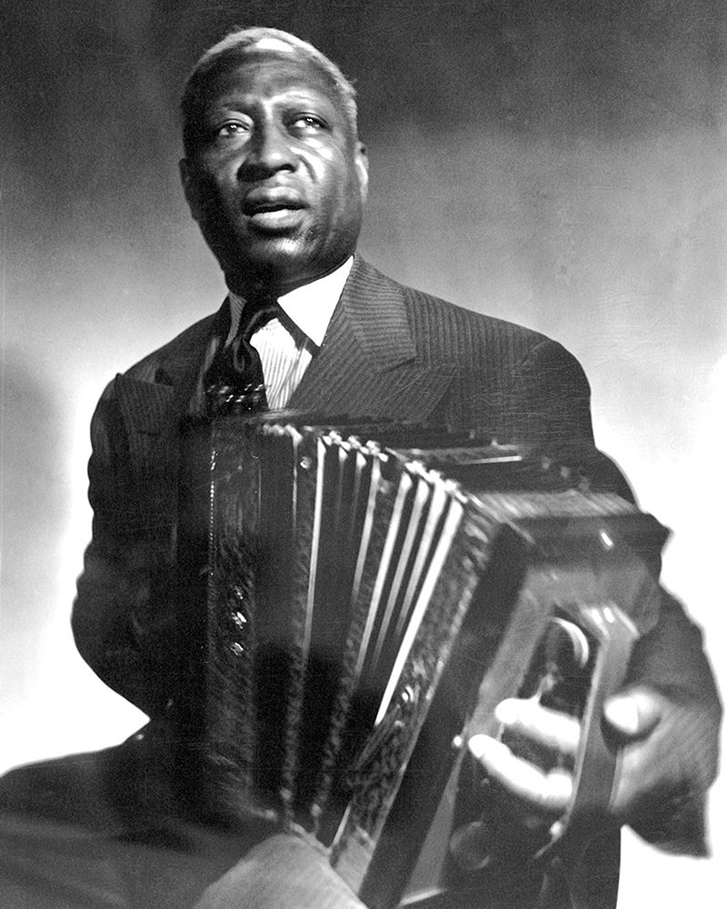 Leadbelly with Accordion art print by Vintage Music Archive for $57.95 CAD