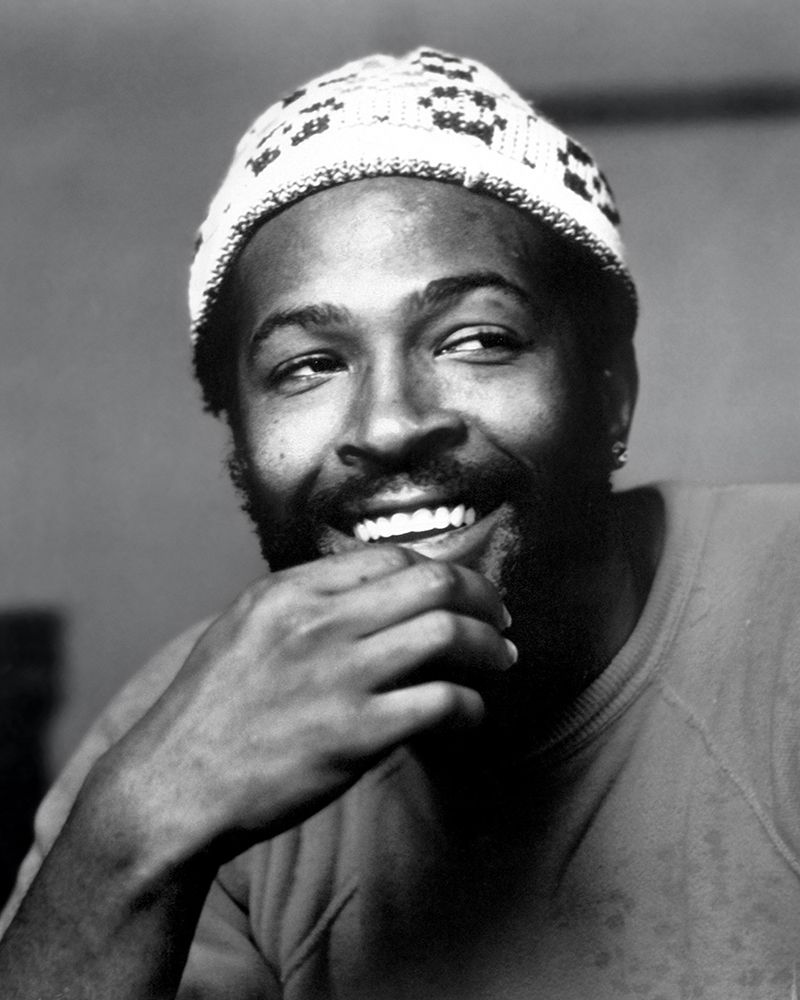 Marvin Gaye-1973 art print by Vintage Music Archive for $57.95 CAD