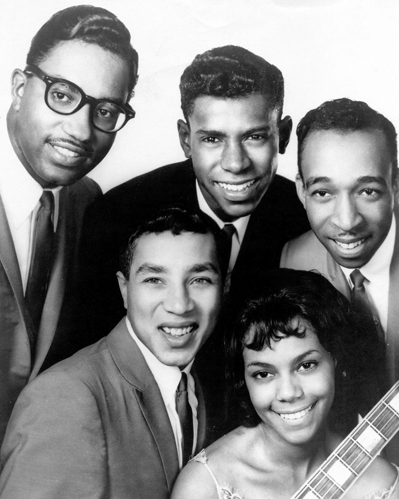 The Miracles-1962 art print by Vintage Music Archive for $57.95 CAD
