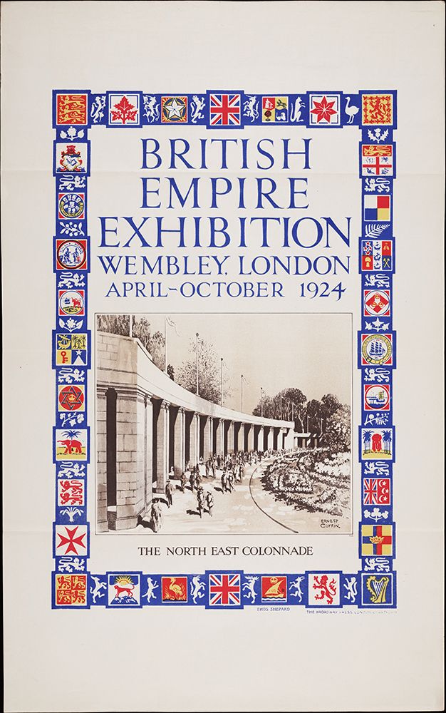 British Empire Exhibition-1924-North East art print by Worlds Fair Posters for $57.95 CAD