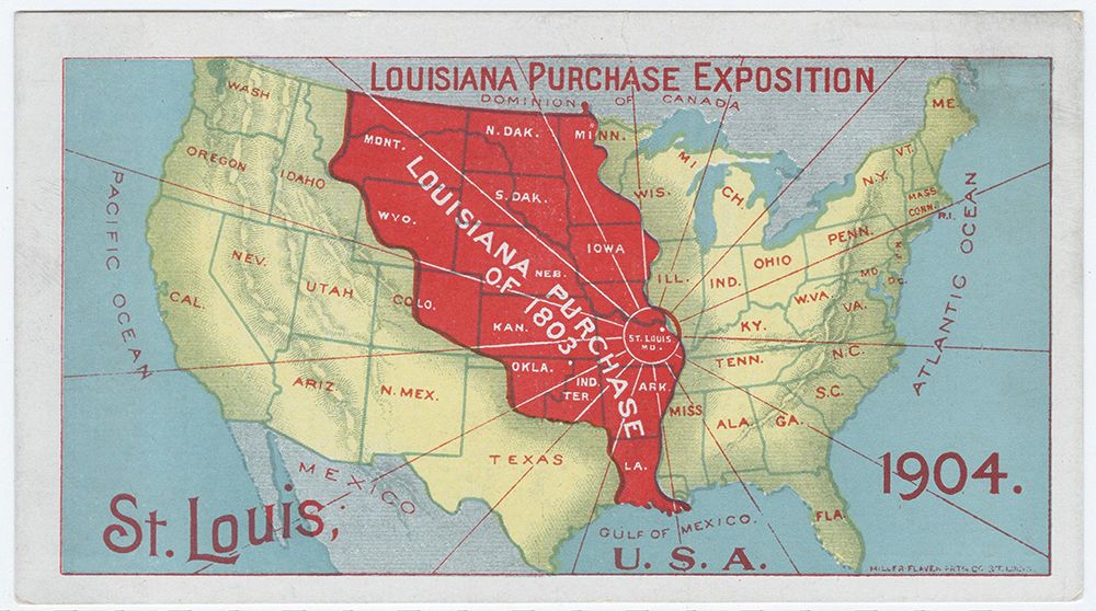 Louisiana Purchase-1904 art print by Worlds Fair Posters for $57.95 CAD