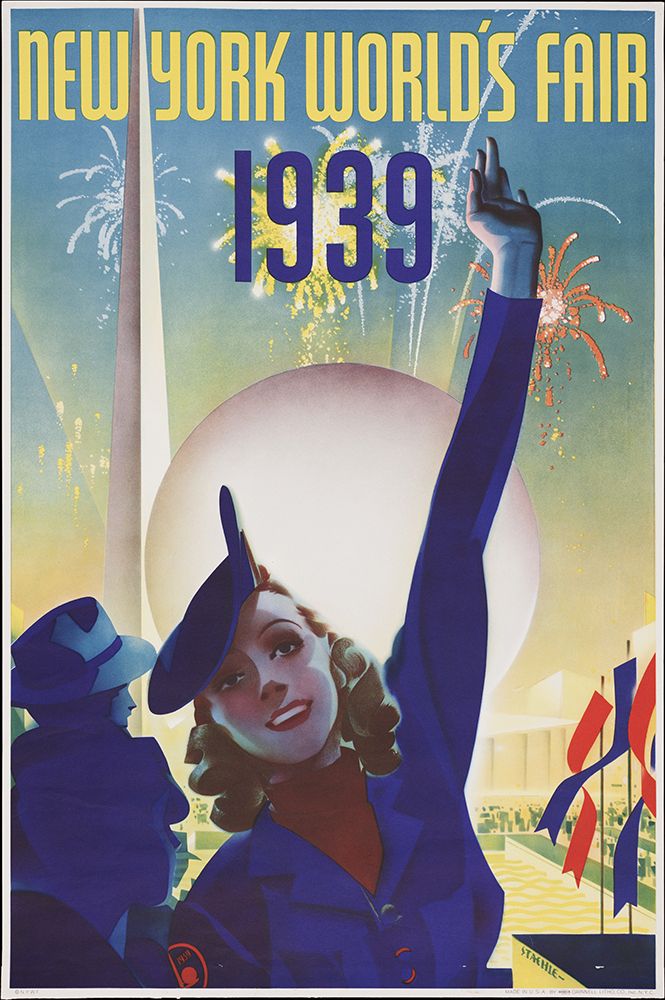 New York-1939 art print by Worlds Fair Posters for $57.95 CAD
