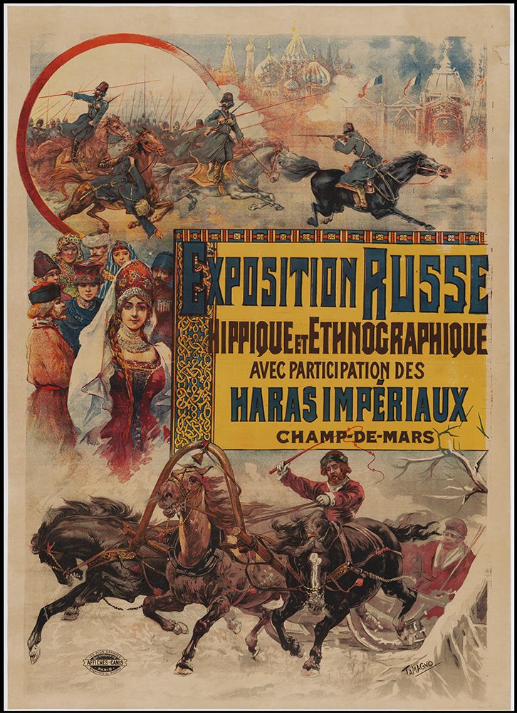 Russia art print by Worlds Fair Posters for $57.95 CAD