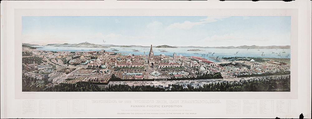 San Francisco-1915-Panorama City art print by Worlds Fair Posters for $57.95 CAD