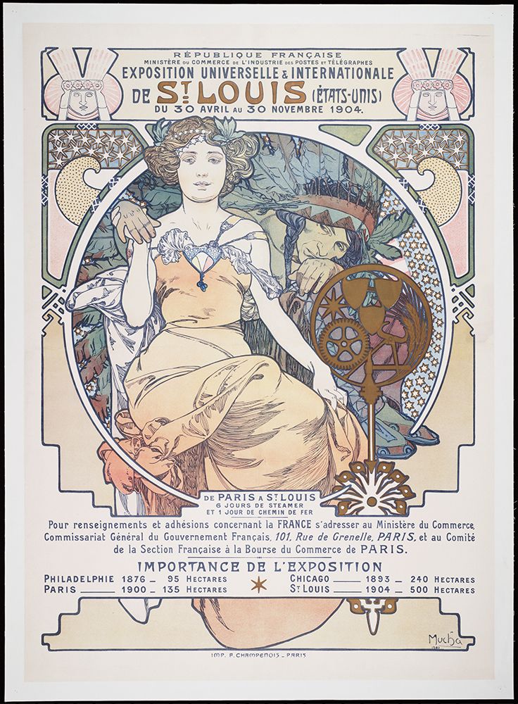 St Louis-1904 art print by Worlds Fair Posters for $57.95 CAD