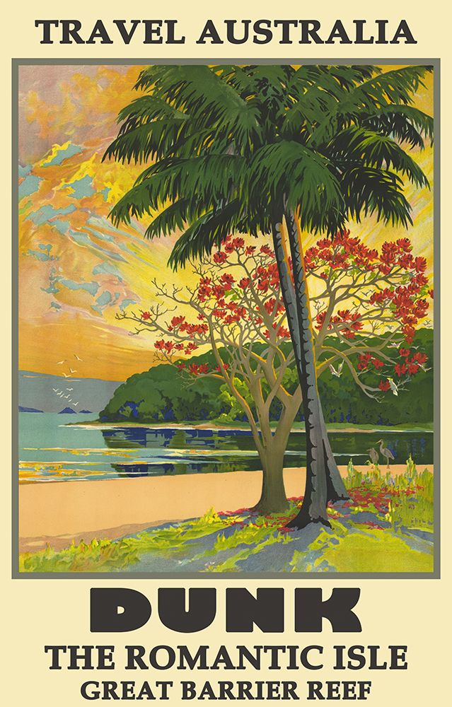 Australia Vintage Poster art print by Vintage Travel Posters for $57.95 CAD