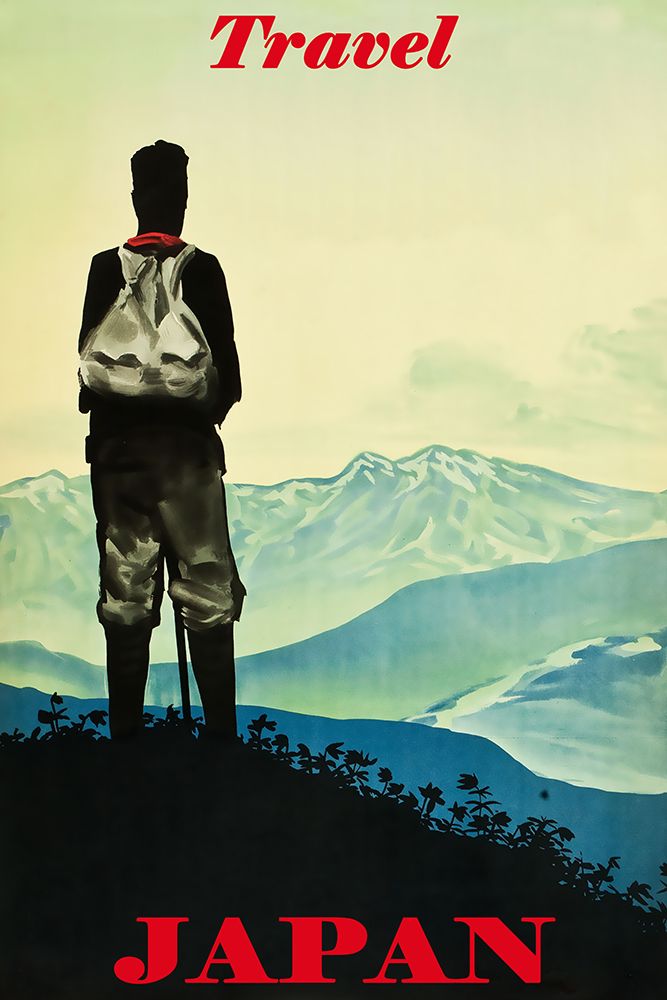 Japan Travel Poster art print by Vintage Travel Posters for $57.95 CAD