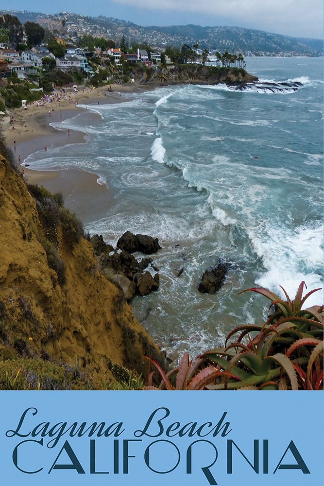 Laguna Beach Travel Poster art print by Vintage Travel Posters for $57.95 CAD