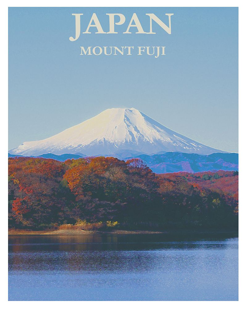 Mount Fuji Japan Poster art print by Vintage Travel Posters for $57.95 CAD