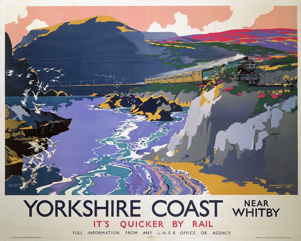 Yorkshire by Rail Poster art print by Vintage Travel Posters for $57.95 CAD