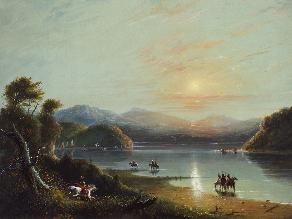 Green River art print by Alfred Jacob Miller for $57.95 CAD