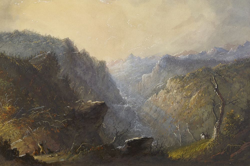 Wild Scenery art print by Alfred Jacob Miller for $57.95 CAD