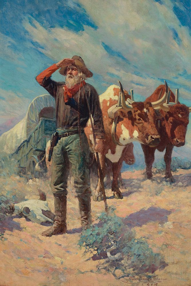The Prospector art print by Franky Tenney Johnson for $57.95 CAD