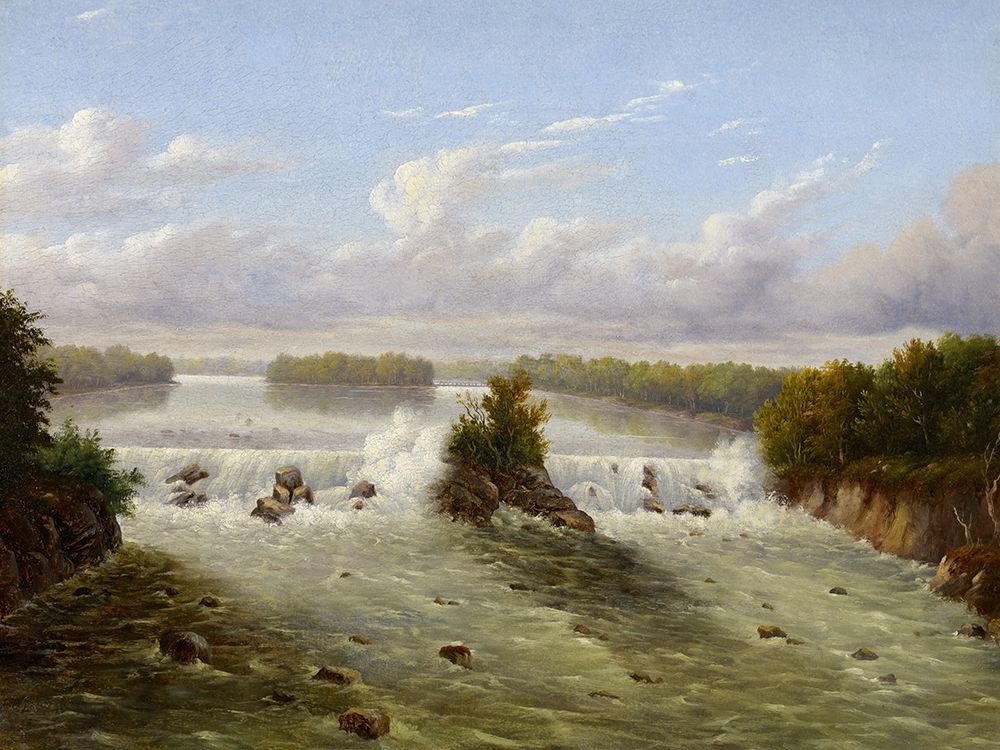 The Falls of St. Anthony art print by Seth Eastman for $57.95 CAD