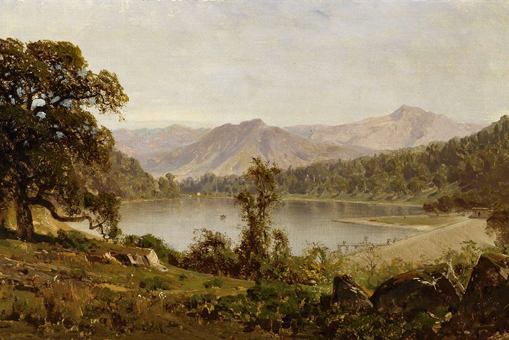 Lake Ralphine, California art print by Thomas Hill for $57.95 CAD