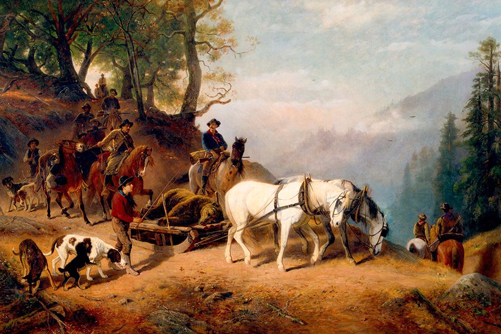Return from the Bear Hunt art print by William Hahn for $57.95 CAD