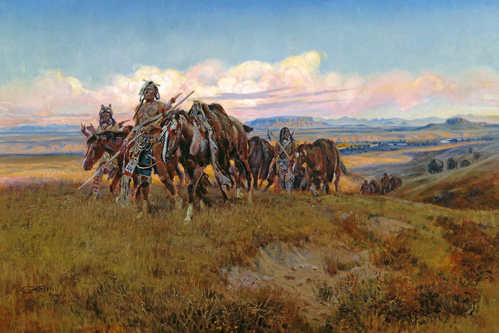 In the Enemys Country art print by Charles Marion Russell for $57.95 CAD