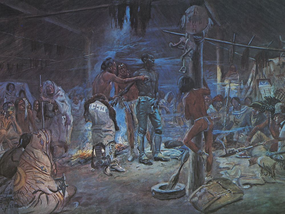 York art print by Charles Marion Russell for $57.95 CAD