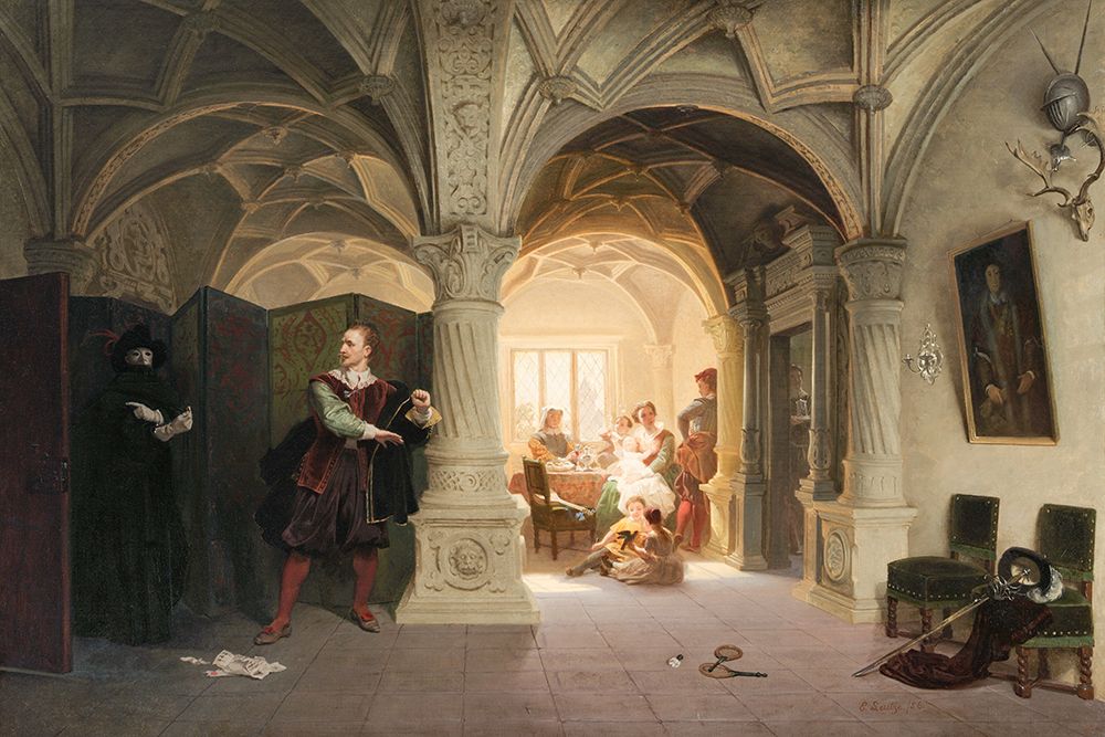 The Summons art print by Emanuel Gottlieb Leutze for $57.95 CAD