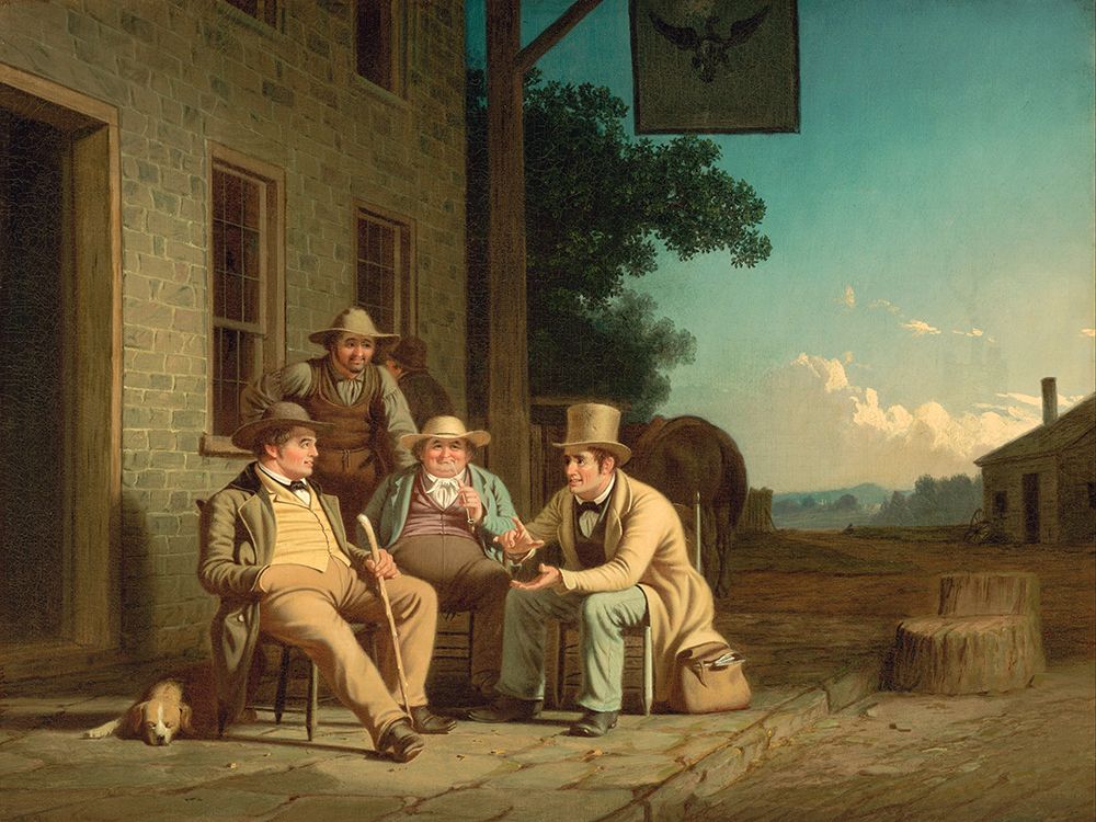 Canvassing for a Vote art print by George Caleb Bingham for $57.95 CAD