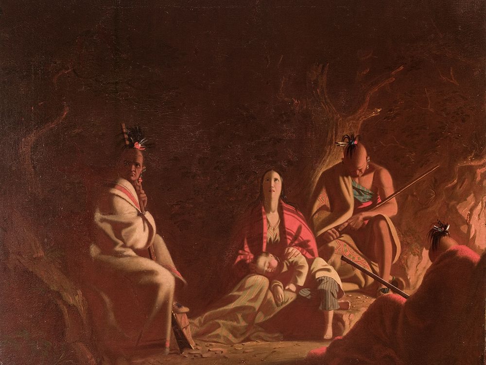 Captured by Indians art print by George Caleb Bingham for $57.95 CAD