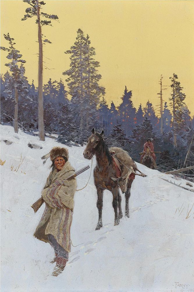 After the Hunt art print by Henry F Farny for $57.95 CAD