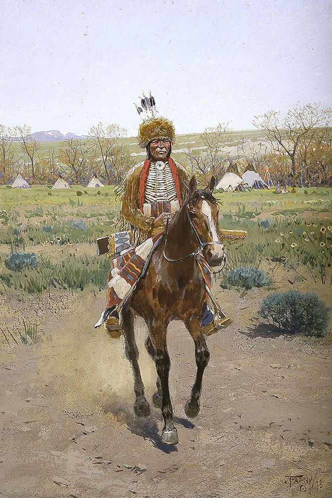 Sioux Indian art print by Henry F Farny for $57.95 CAD