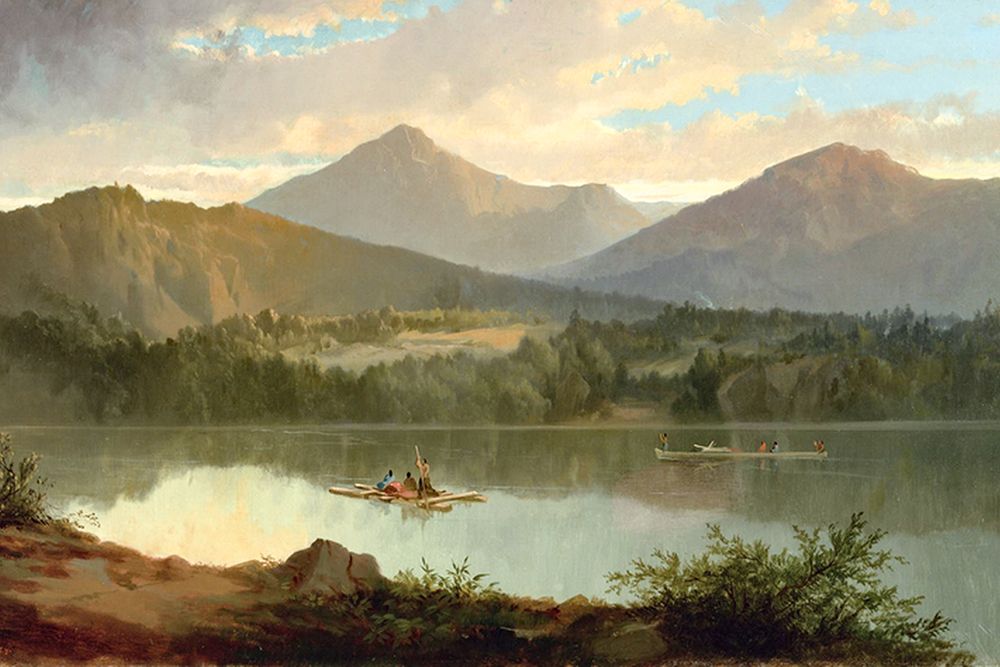Western Landscape art print by John Mix Stanley for $57.95 CAD
