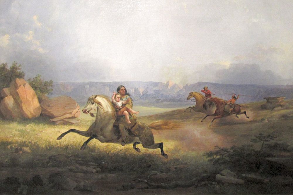 Kidnapped art print by John Mix Stanley for $57.95 CAD