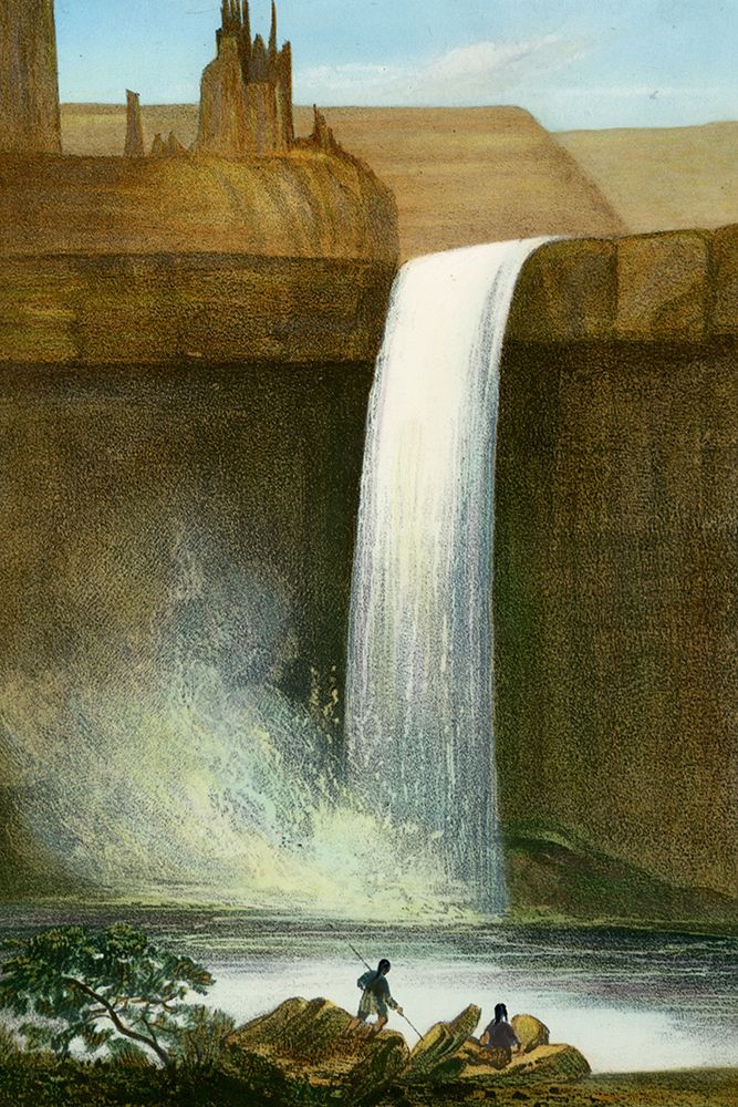 Palouse Falls art print by John Mix Stanley for $57.95 CAD