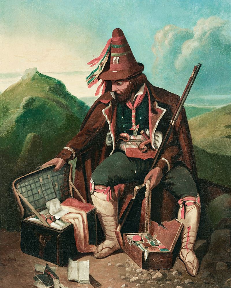 The Brigand art print by Karl Ferdinand Wimar for $57.95 CAD