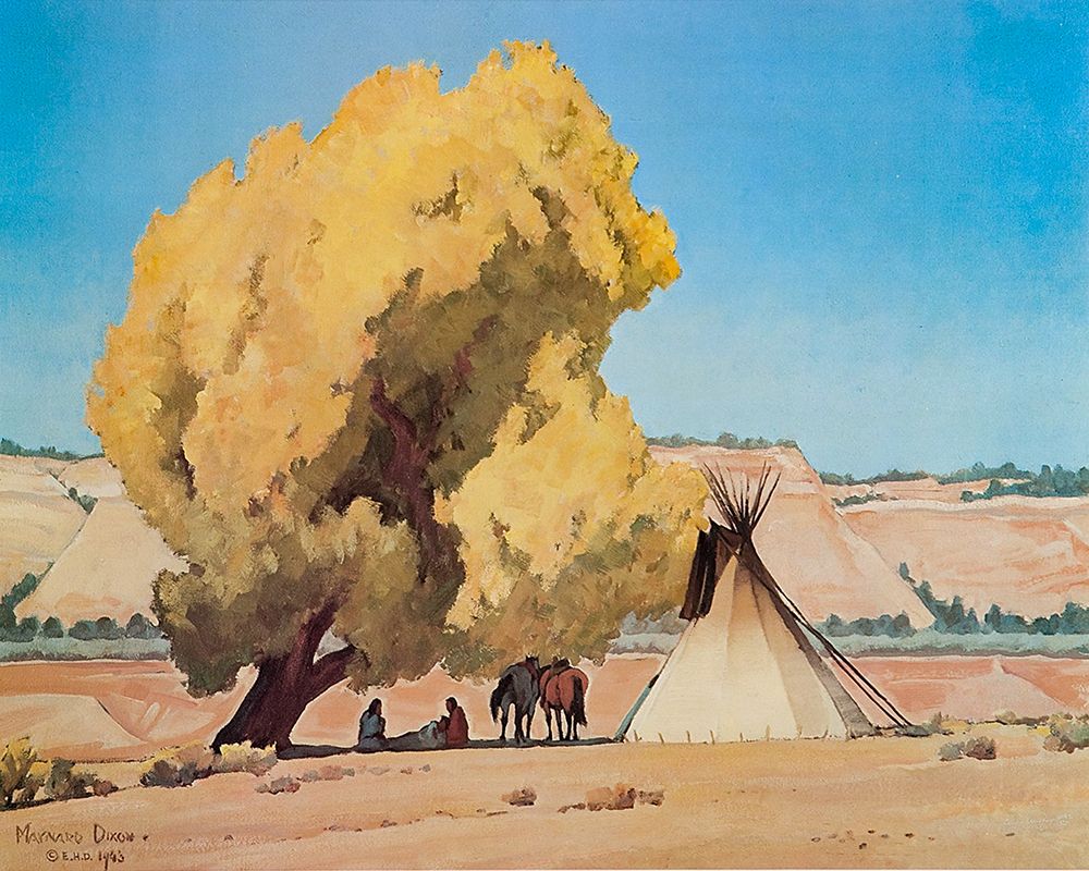 Lazy Autumn art print by Maynard Dixon for $57.95 CAD