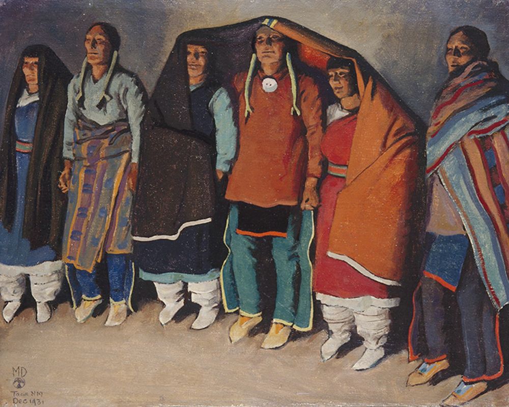 Round Dance art print by Maynard Dixon for $57.95 CAD