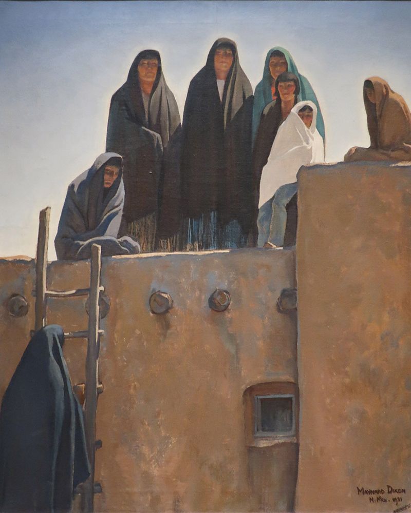 Watching from the Housetops art print by Maynard Dixon for $57.95 CAD